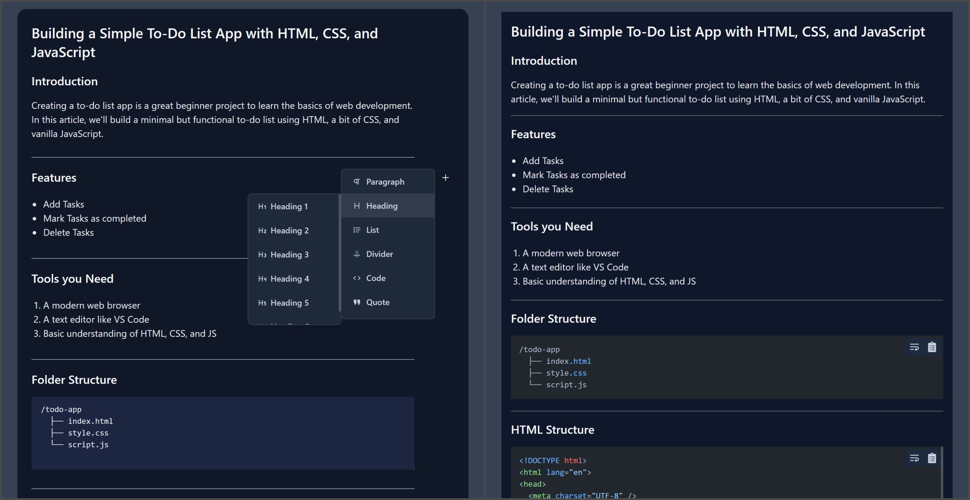 Editor & Renderer